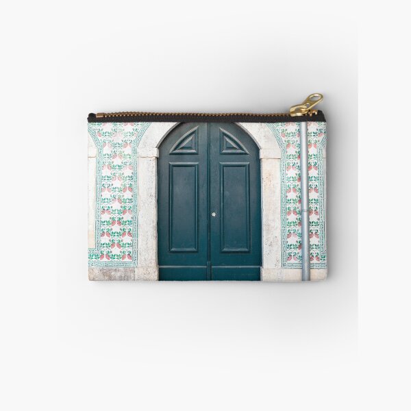 Item preview, The green door nr 27 in Alfama, Lisbon, Portugal - vintage street and travel photography designed and sold by Christa Stroo Photography.