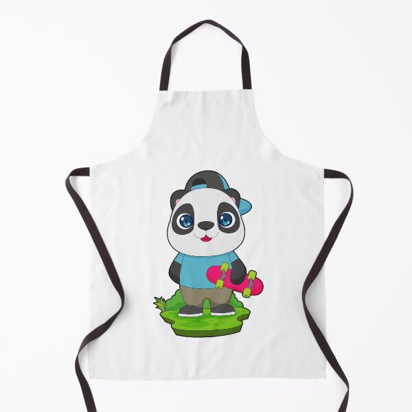 Aperçu de l'œuvre Panda Skater Skateboard Sports créée et vendue par Snabdesign84.