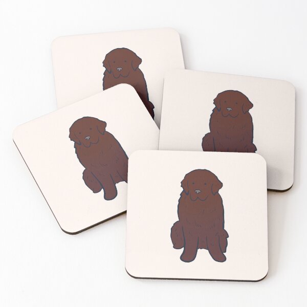 Item preview, Cute newfoundland dog drawing  designed and sold by Mayarart.