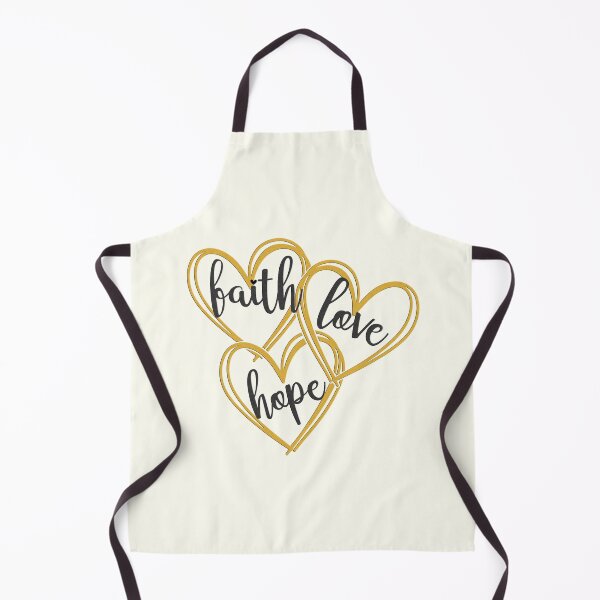 Item preview, Faith Hope Love Hearts (gold and black, relief texture) designed and sold by Margival.