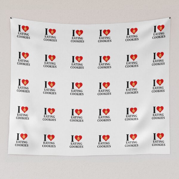 Item preview, I love eating cookies designed and sold by muchhappier.