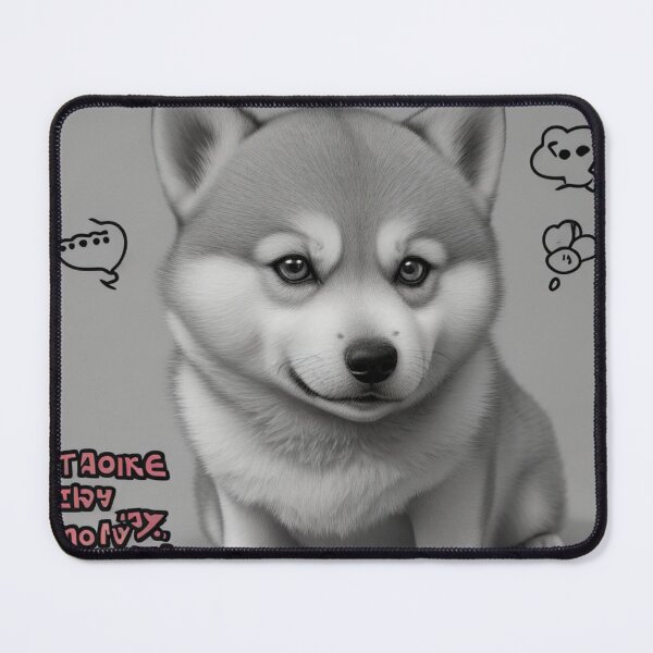Item preview, A Shiba Inu with a grumpy expression designed and sold by ASSNZA.