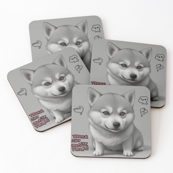 Item preview, A Shiba Inu with a grumpy expression designed and sold by ASSNZA.