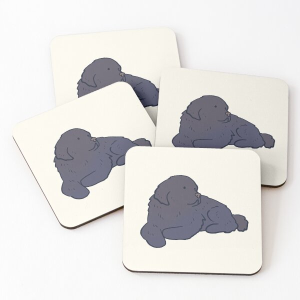 Item preview, Black newfoundland dog   designed and sold by Mayarart.