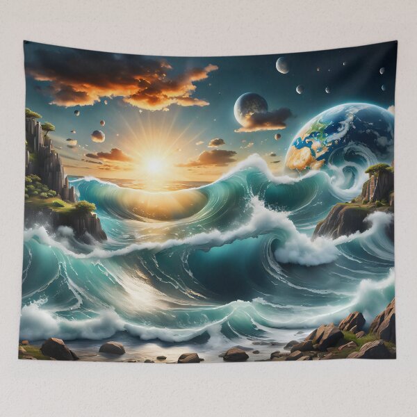 Item preview, Rough seas and distant worlds designed and sold by LilithsDesires.