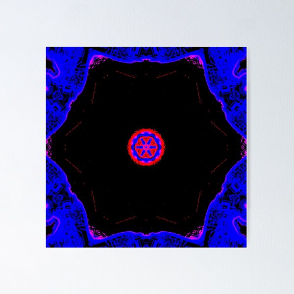 Item preview, Type 275 - Psychedelic Mandala World designed and sold by Glitchshaman.