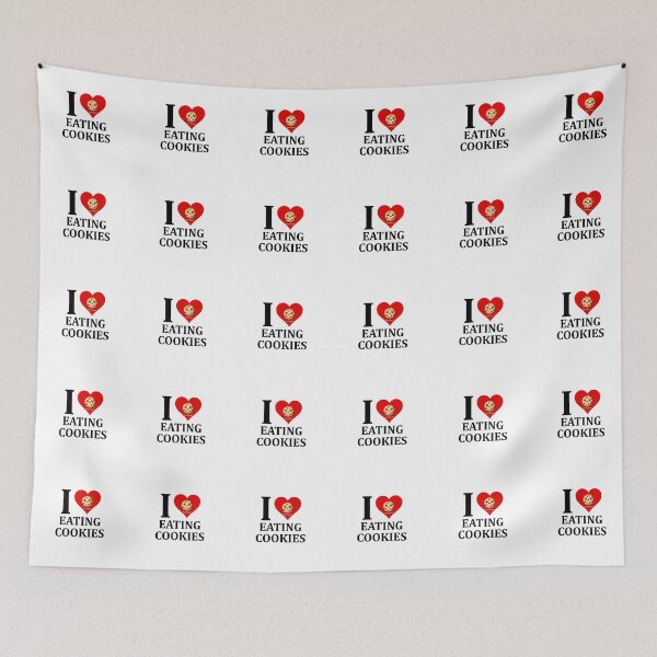 Item preview, I love eating cookies designed and sold by muchhappier.