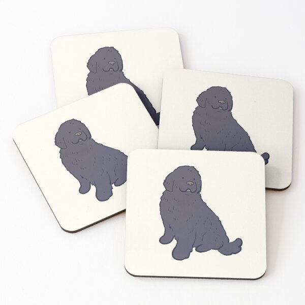 Item preview, newfoundland dog art  designed and sold by Mayarart.