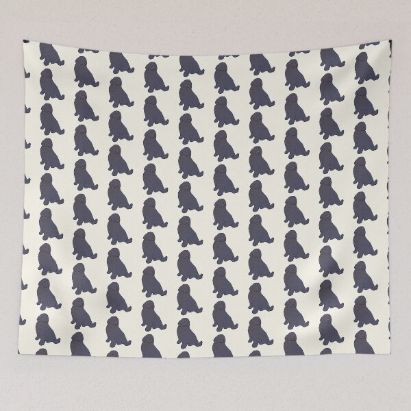 Item preview, newfoundland dog art  designed and sold by Mayarart.