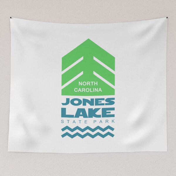 Item preview, Jones Lake State Park North Carolina Green And Blue designed and sold by bivenart.