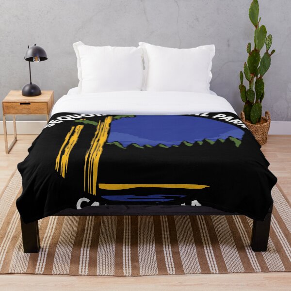 Item preview, Paisaje de la insignia del Parque Nacional Sequoia designed and sold by SUPERHERON.