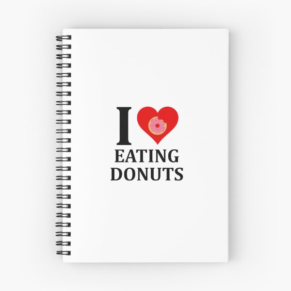 Item preview, I love eating donuts designed and sold by muchhappier.