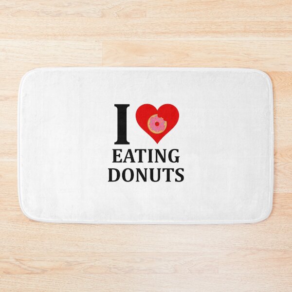 Item preview, I love eating donuts designed and sold by muchhappier.