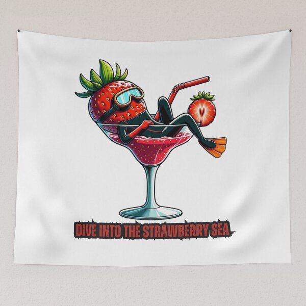 Item preview, Strawberry Chill Out: Berry Bliss Dive designed and sold by vk09.