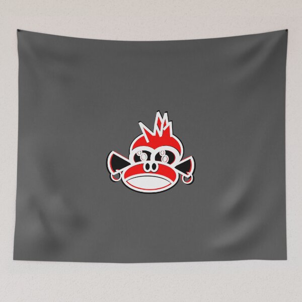 Item preview, graffiti art monkey head street urban creativity designed and sold by 4rpixs.