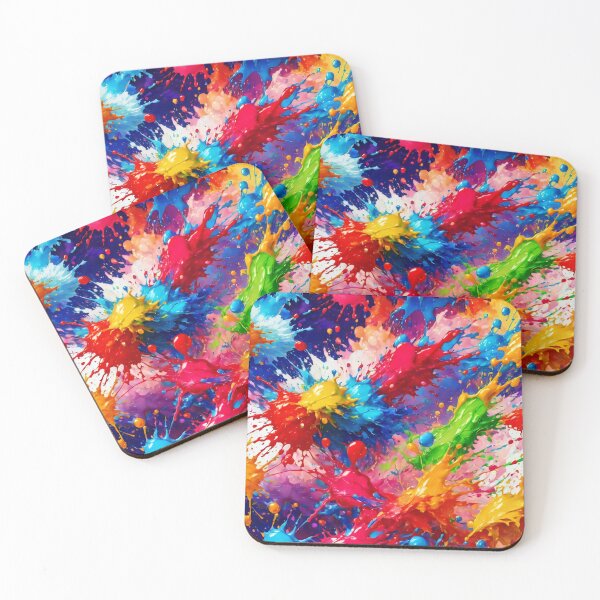 Item preview, Colorful Paint Splash designed and sold by Bunmigraphics .