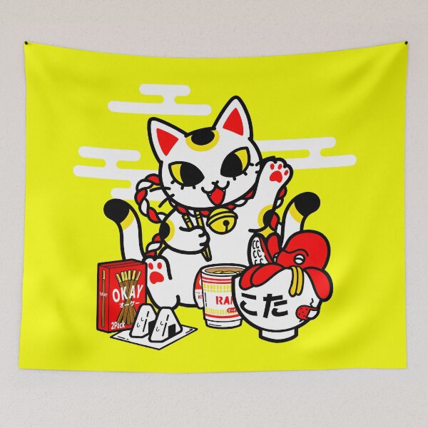 Item preview, cute foodie cats designed and sold by Isa00j.