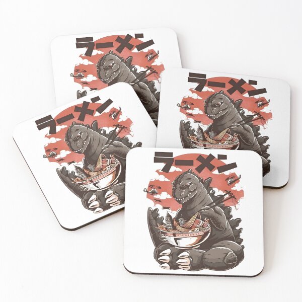 Item preview, cool monsters eating ramens designed and sold by Isa00j.