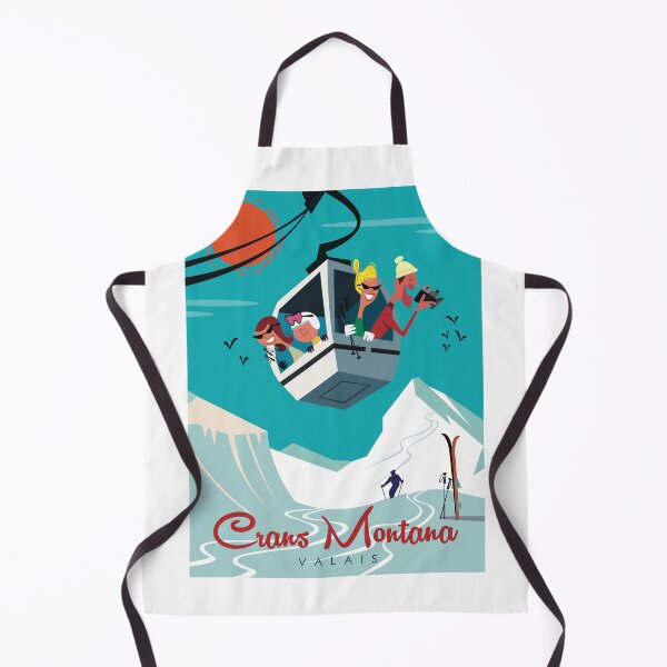 Item preview, Crans-Montana poster designed and sold by GAGodel.