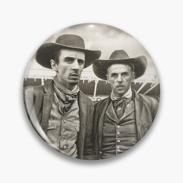 Item preview, Gary and Phil Neville Cowboy Classic Portrait designed and sold by schoolshoes.