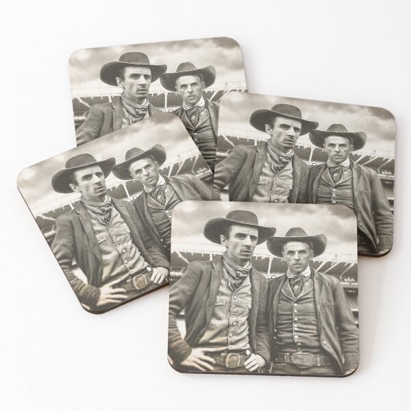 Item preview, Gary and Phil Neville Cowboy Classic Portrait designed and sold by schoolshoes.