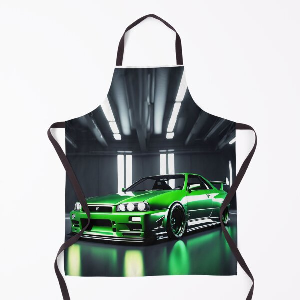 Item preview, Nissan Skyline GTR 34 Green in the showroom designed and sold by Salimgor Hangaround Music.