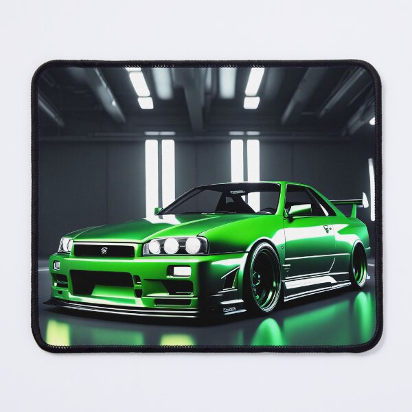 Item preview, Nissan Skyline GTR 34 Green in the showroom designed and sold by Salimgor Hangaround Music.
