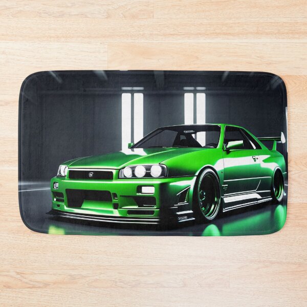 Item preview, Nissan Skyline GTR 34 Green in the showroom designed and sold by Salimgor Hangaround Music.
