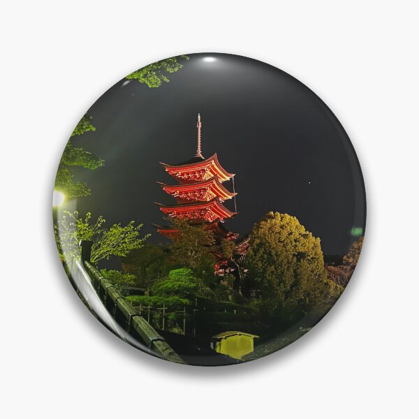Artikelvorschau, Japanischer Tempel bei Nacht entworfen und verkauft von lillifee3000.