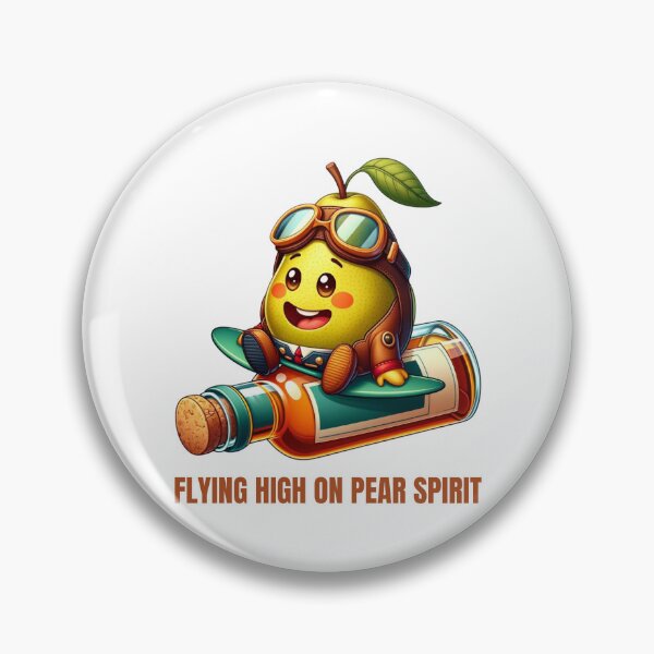 Artikelvorschau, Aviator Pear Adventure: Zesty Flight entworfen und verkauft von vk09.
