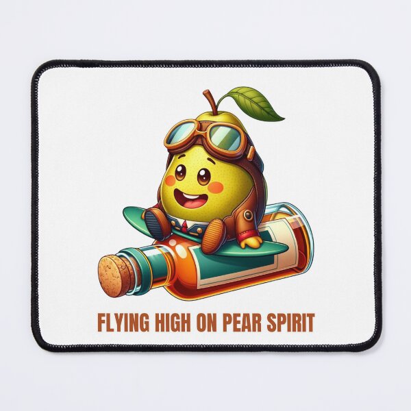 Item preview, Aviator Pear Adventure: Zesty Flight designed and sold by vk09.