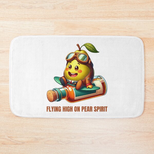 Item preview, Aviator Pear Adventure: Zesty Flight designed and sold by vk09.