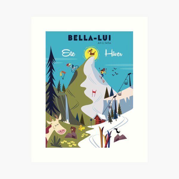 Item preview, Bella Lui poster designed and sold by Gary Godel.