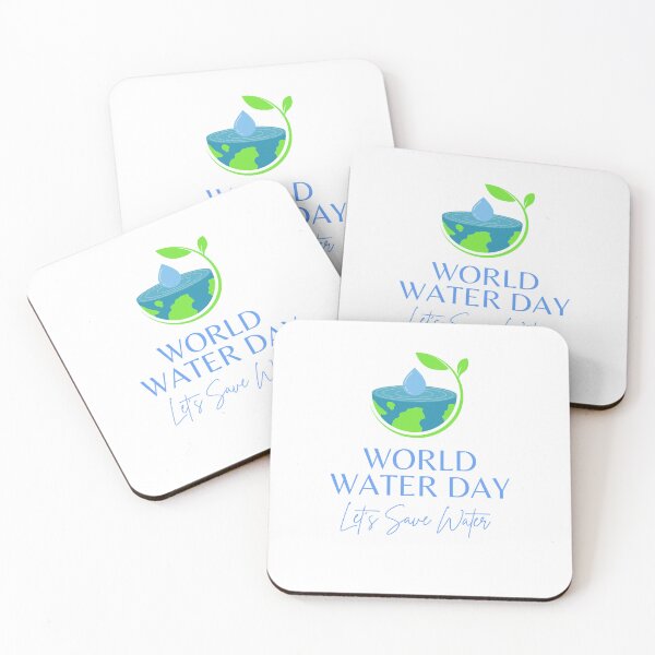 Item preview, World Water Day Let's Save Water designed and sold by ShopWearInspire.