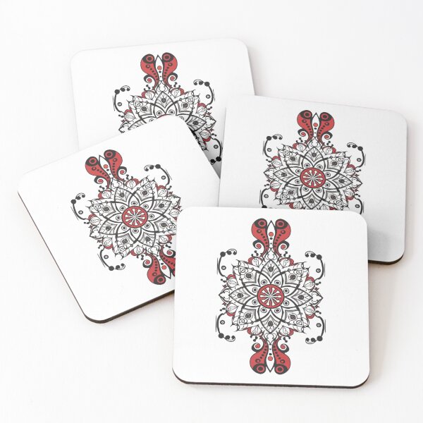 Item preview, Norwegian folk  pattern cartoon designed and sold by VibeStyleShop.
