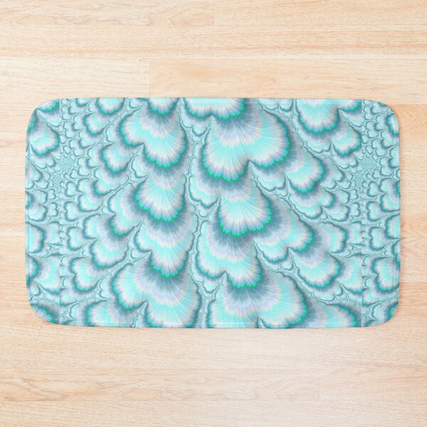 Item preview, Blue fern pattern designed and sold by Flowersonstuff.