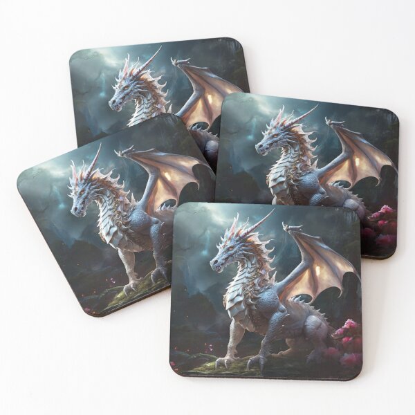 Item preview, Dragon Unicorn | Fusion of Purity and Power designed and sold by MysticFable.
