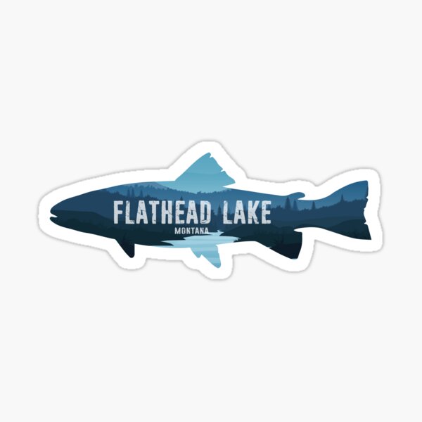 Item preview, Flathead Lake Montana Fish designed and sold by Esskay Designs.