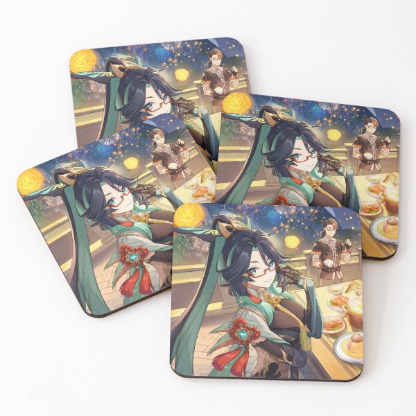 Item preview, Xianyun & Adepti Lantern Rite Artwork Genshin Impact designed and sold by Astral Drop.