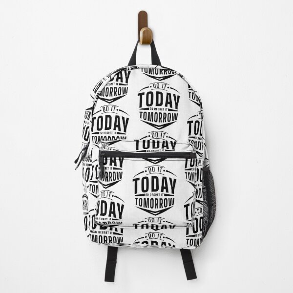 Item preview, Do it today or regret it tomorrow designed and sold by ShopMaxiDesigns.