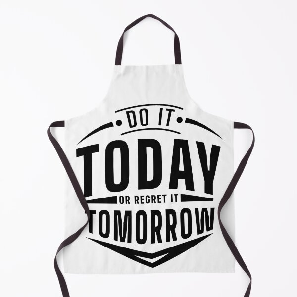 Item preview, Do it today or regret it tomorrow designed and sold by ShopMaxiDesigns.