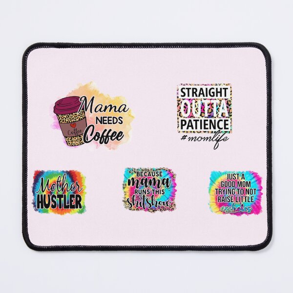 Item preview, Momlife 5 pieces colorful bundle designed and sold by EmeraldeaArt.