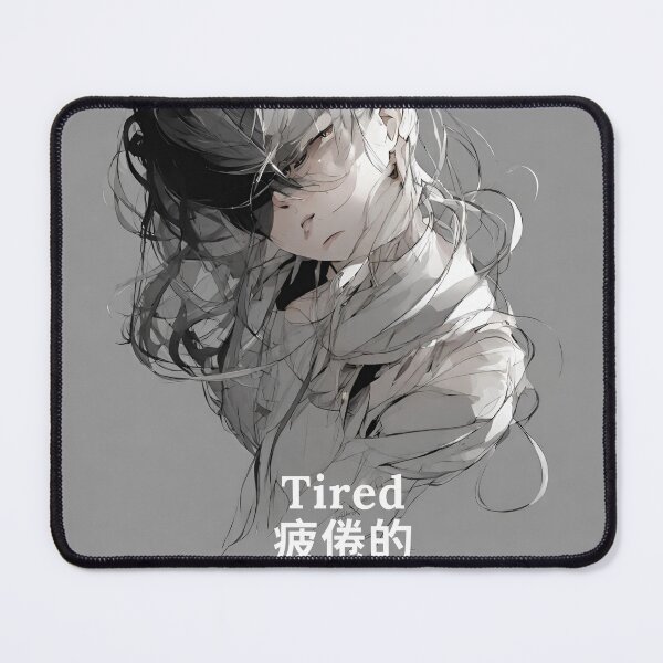 Item preview, Tired 疲倦的 designed and sold by Print4Shirt4You.