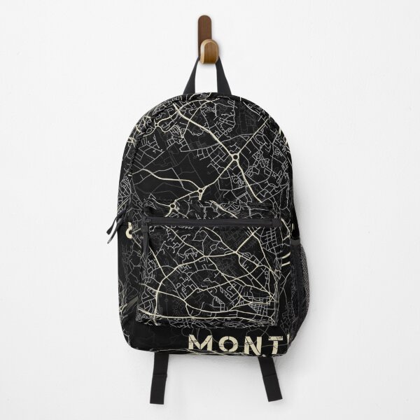 Item preview, Map of Montpellier Black and white designed and sold by Jerhus.