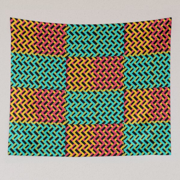 Item preview, Multiple color shape art customized   designed and sold by theparkfact0.