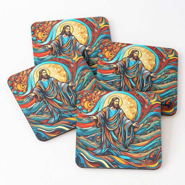Item preview, Jesus attempts to calm the storm designed and sold by George Hutton Hunter.