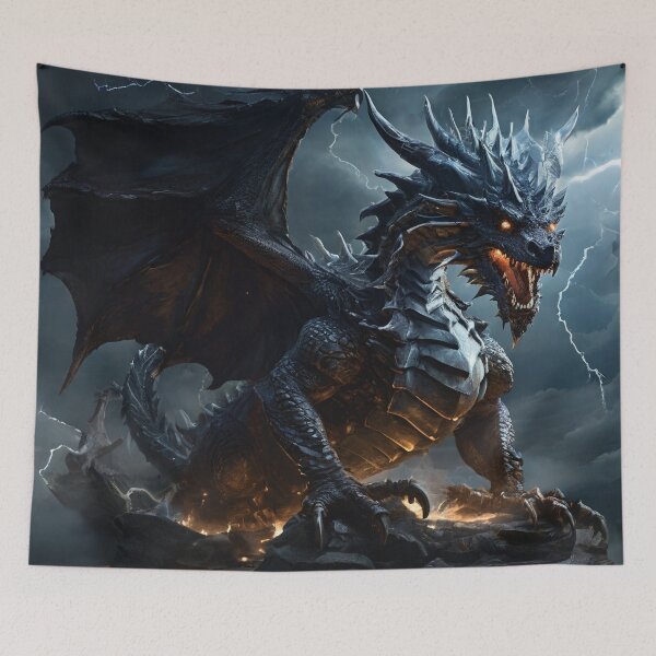 Item preview, Dragon Behemoth | Colossal Titan of Legends designed and sold by MysticFable.