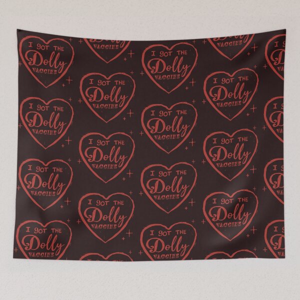 Item preview, I Got The Dolly Vaccine <3 Heart designed and sold by almaasi.