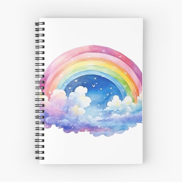 Item preview, Cute rainbow sky designed and sold by ShopMaxiDesigns.