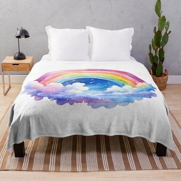 Item preview, Cute rainbow sky designed and sold by ShopMaxiDesigns.